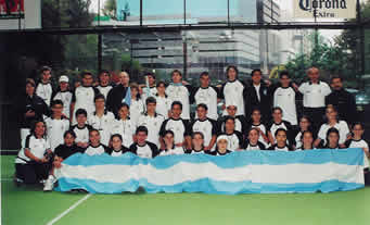 El equipo argentino, subcampe&oacute;n (click para ampliar)