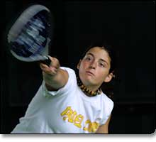 La espa&ntilde;ola Alejandra Salazar en la final
