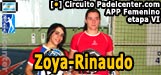 Gran final contra Niella-Cicarelli para coronar a Zoya-Rinaudo en tres