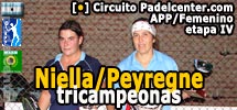 Tres al hilo para Curu y Mariela