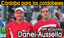 Danei-Aussello se llevan 60 puntos de El Balcon cordobes