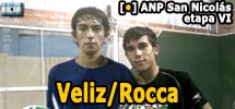 Veliz-Rocca ganan en la VI del ANP 2009
