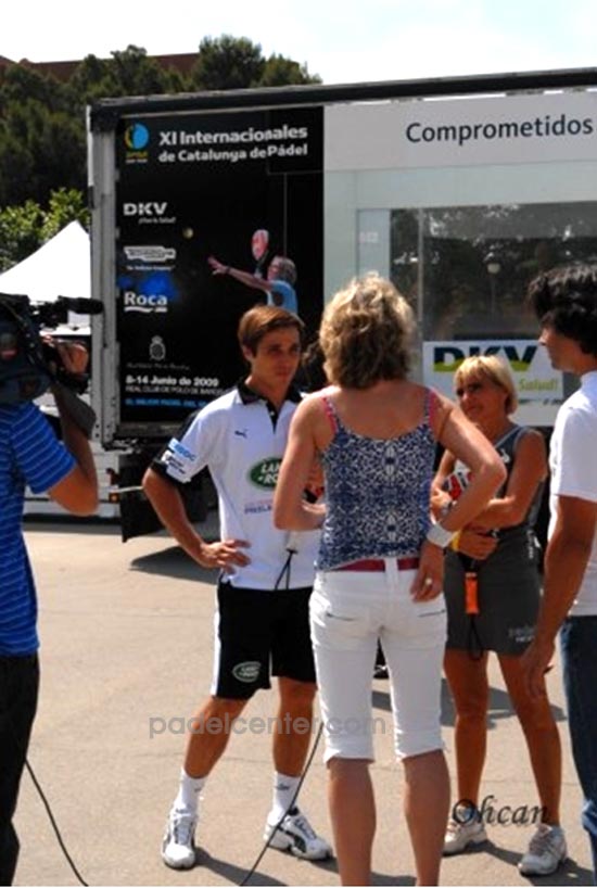 El Padel del PPT en camión y por las calles de Barcelona