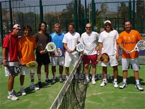 el equipo español masculino (foto: Federacion Española de Padel)