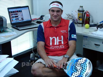 Sebasti&aacute;n Nerone y su visita de todos los a&ntilde;os a Padelcenter.com
