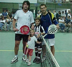 El Mago Sanz comprob&oacute; que -como en sus tiempos de alta competencia, sigue teniendo fan&aacute;ticos de su juego