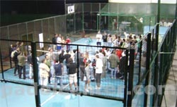 La premiaci&oacute;n en el Unisys Arena de Sao Paulo