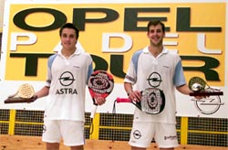 Bela-Díaz, otra vez campeones (foto: Opel Padel Tour)