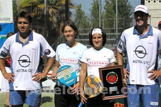 Bela-Díaz y Montes-Berwig, campeones en Badajoz