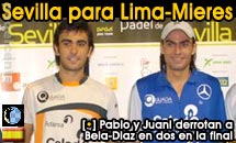 Lima-Mieres suman otro título derrotando a los número 1
