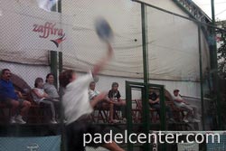 Dante Spina y su mejor golpe, el smash
