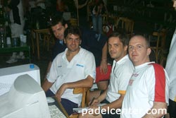 Marcelo P&eacute;rez, junto a Padelcenter.com