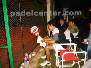 Maxi en el descanso.