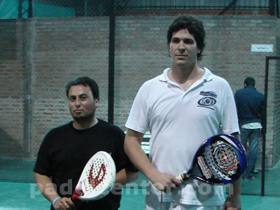 Marcelo Alfonso y Lucas Paparaaaaaatto (all&aacute; arriiiiba)